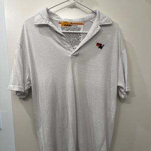 White Aviator Nation Polo